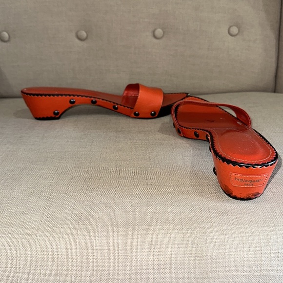 YSL Orange Sandals - Picture 9 of 12